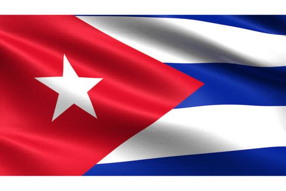 Cuba Flag Waving Fabric Texture: A Designer's Asset Guide