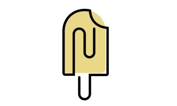 Ice-cream Animation Elegance: The Art of Flowing Line Design