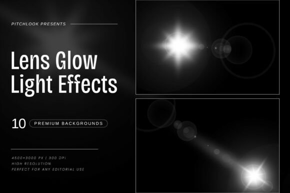 Transform Your Designs with Cinematic Lens Glow Light Effects