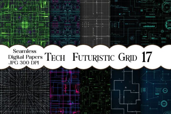 Unlocking the Grid: A Designer's Guide to Tech Futuristic Digital Papers